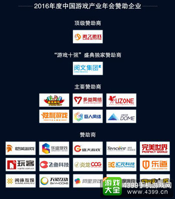 2016年度中国游戏产业年会