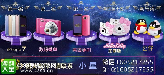 比赛奖品