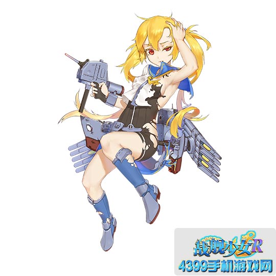 战舰少女r约翰斯顿立绘