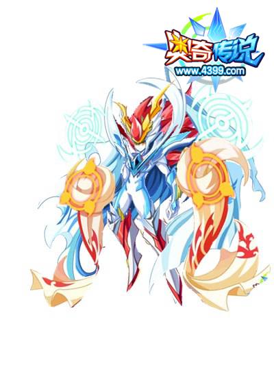 奥奇传说五王合体图片 合体五王图片
