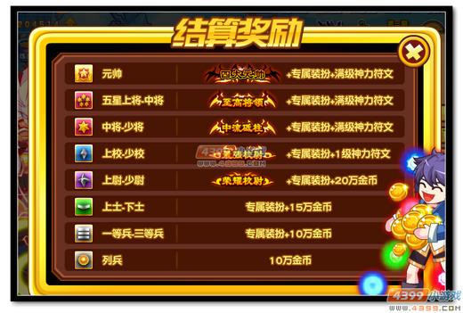  热血精灵派巅峰争霸赛奖励