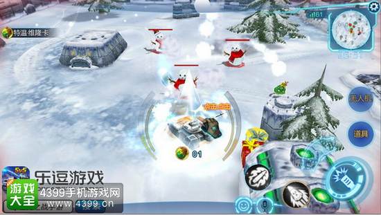 坦克之战冰雪大乱斗