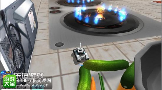 坦克之战厨房地图