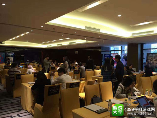 国际游戏商务大会1V1专场现场