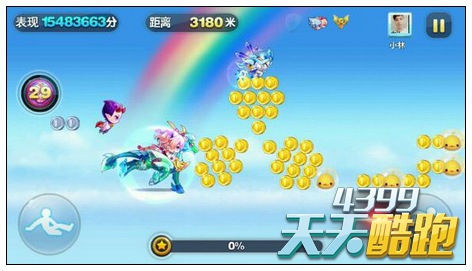 天天酷跑圣麒麟配猫小魅1:5000高分搭配推荐