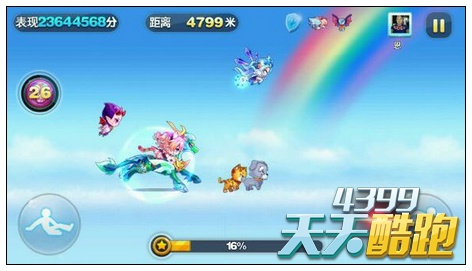 天天酷跑圣麒麟配猫小魅1:5000高分搭配推荐