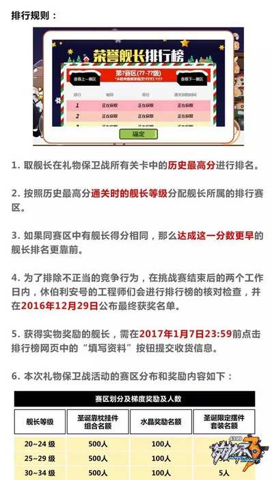崩坏3福利活动