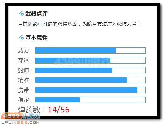 生死狙击暗月双鹰解析