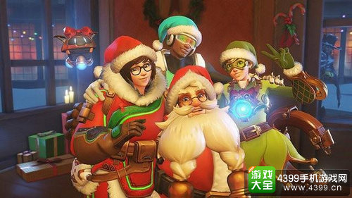 守望先锋圣诞主题图