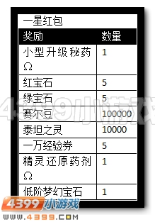 赛尔号缤纷红包从天降
