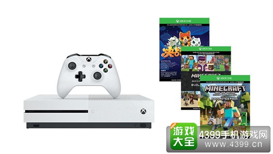 Xbox One S国行即将推出《我的世界》同捆限定版