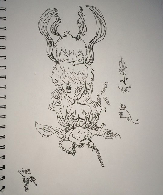 洪荒大劫篇手绘火之祖巫-4399CKZ悟空唐僧毒