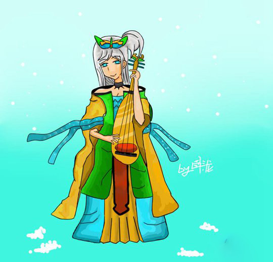 洪荒大劫篇雪中青霄玉女-4399卧泷