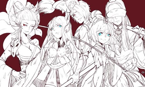 阴阳师美图