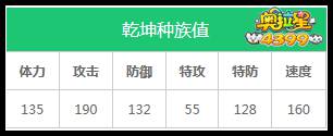 奥拉星乾坤种族值解析