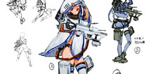 战舰少女r果敢改废弃立绘一览 长春所有立绘