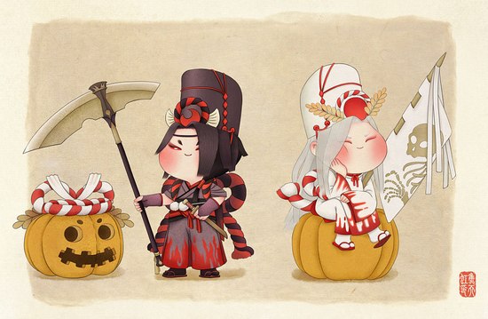 阴阳师鬼使白