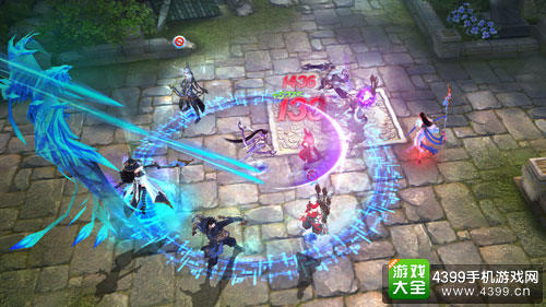 团战战斗实景