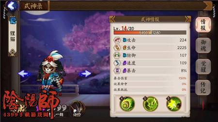 阴阳师狸猫