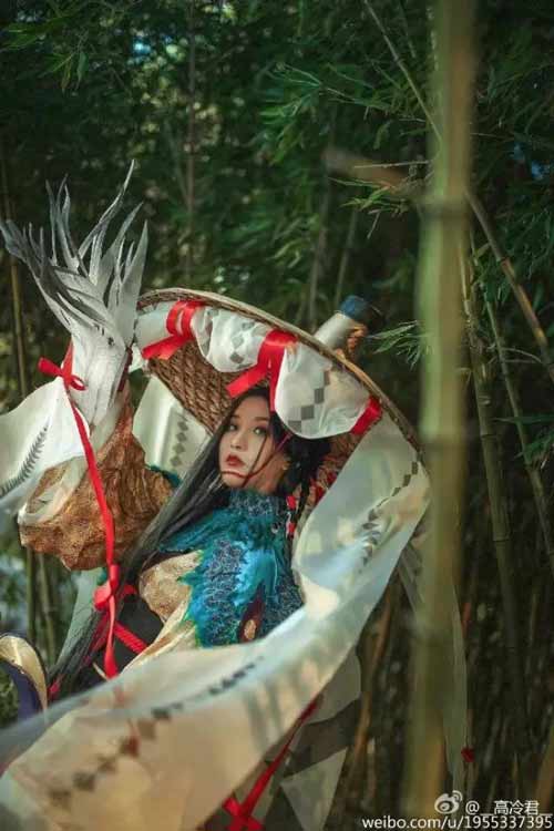 阴阳师姑获鸟cos