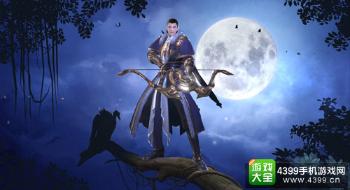 《镇魔曲》手游—与弓箭和冰狼相伴的神射手—职业夜狩