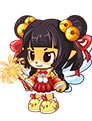 洛克王国鸡年女套装