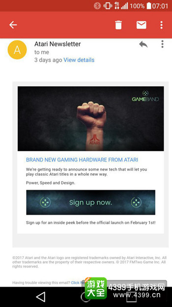魔王复活之日？ 雅达利或重推游戏硬件Gameband