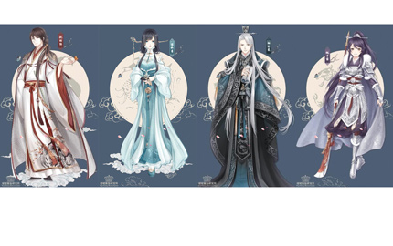 奇迹暖暖四神全身图曝光 美美的NPC服装