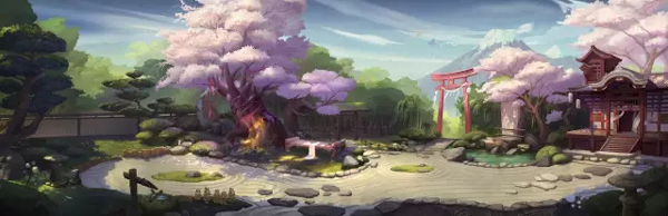 阴阳师庭院皮肤