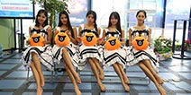 舒缓压力 美女鼓励师现身2017GGJ