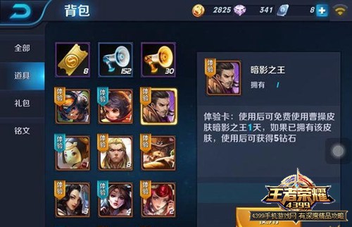王者荣耀暗影之王