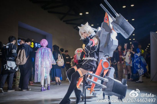 战舰少女r俾斯麦改cos