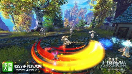 太极熊猫大场面战斗