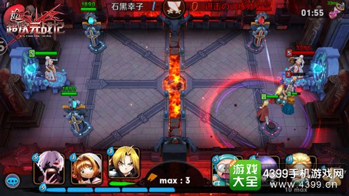超次元战记豆丁爱德华战斗