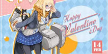 《战舰少女R》2月13日更新 情人节活动送金刚婚纱换装