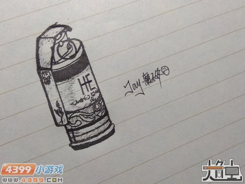 生死狙击玩家手绘-黄金高爆