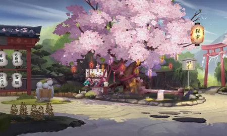 阴阳师庭院