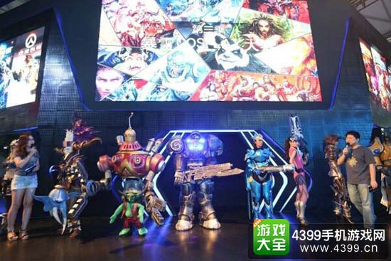 2017chinajoycosplay暴雪展台