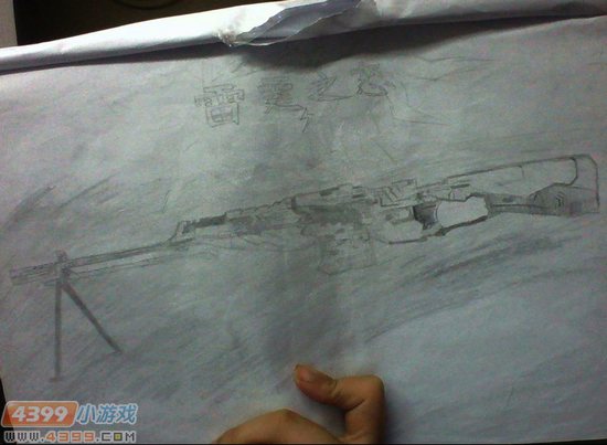 生死狙击玩家手绘-雷霆之怒