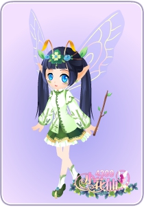 小花仙春芽绿意套装