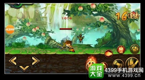 造梦西游4手机版孙悟空打参水猿