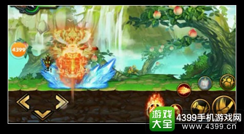 造梦西游4手机版孙悟空打参水猿