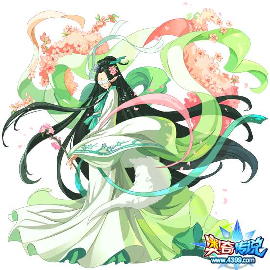 奥奇传说青丘女君白浅高清大图，奥奇传说青丘女君白浅图片