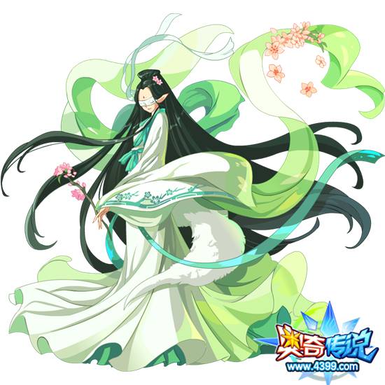 奥奇传说青丘女君白浅高清大图，奥奇传说青丘女君白浅图片