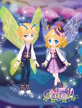 小花仙紫色心意套装