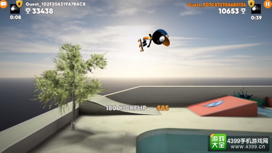 《火柴人滑板对决》定名 五月初公园开战