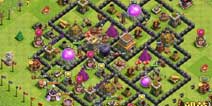 部落冲突8本强布阵2017 COC8本护资源神阵推荐