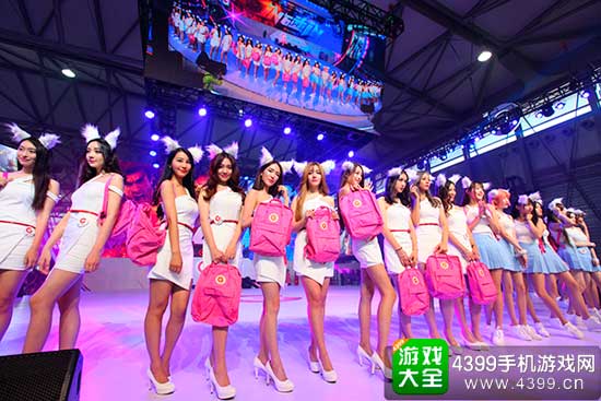 模特与展台