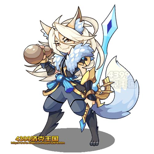 洛克王国李白