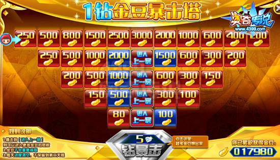 奥奇传说1钻金豆暴击塔 一户来解析